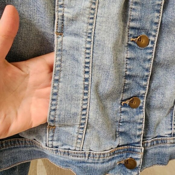 d. jeans Jean Jacket Size L - Picture 6 of 9